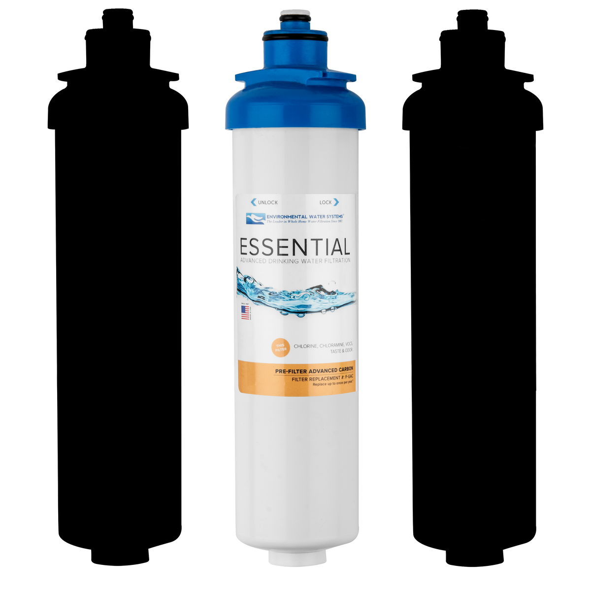 Replacement Filter - Carbon Filter for Essential DWS & RO Systems