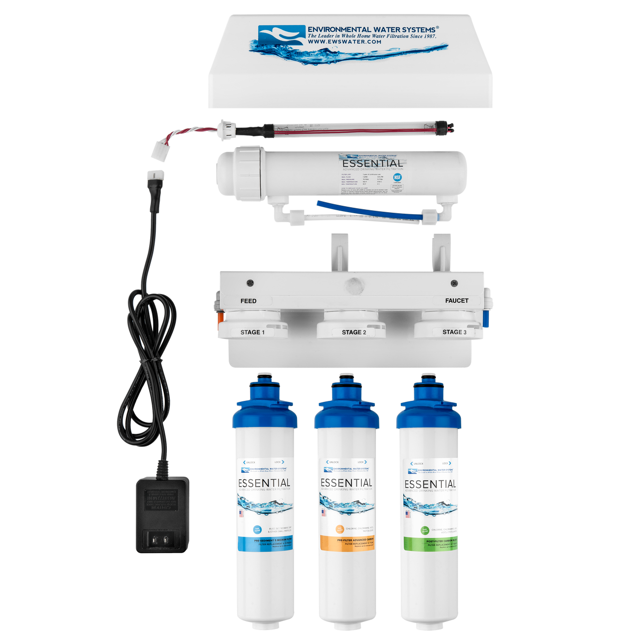 ESSENTIAL Drinking Water System with Ultraviolet Protection (Model #: DWS-UV)