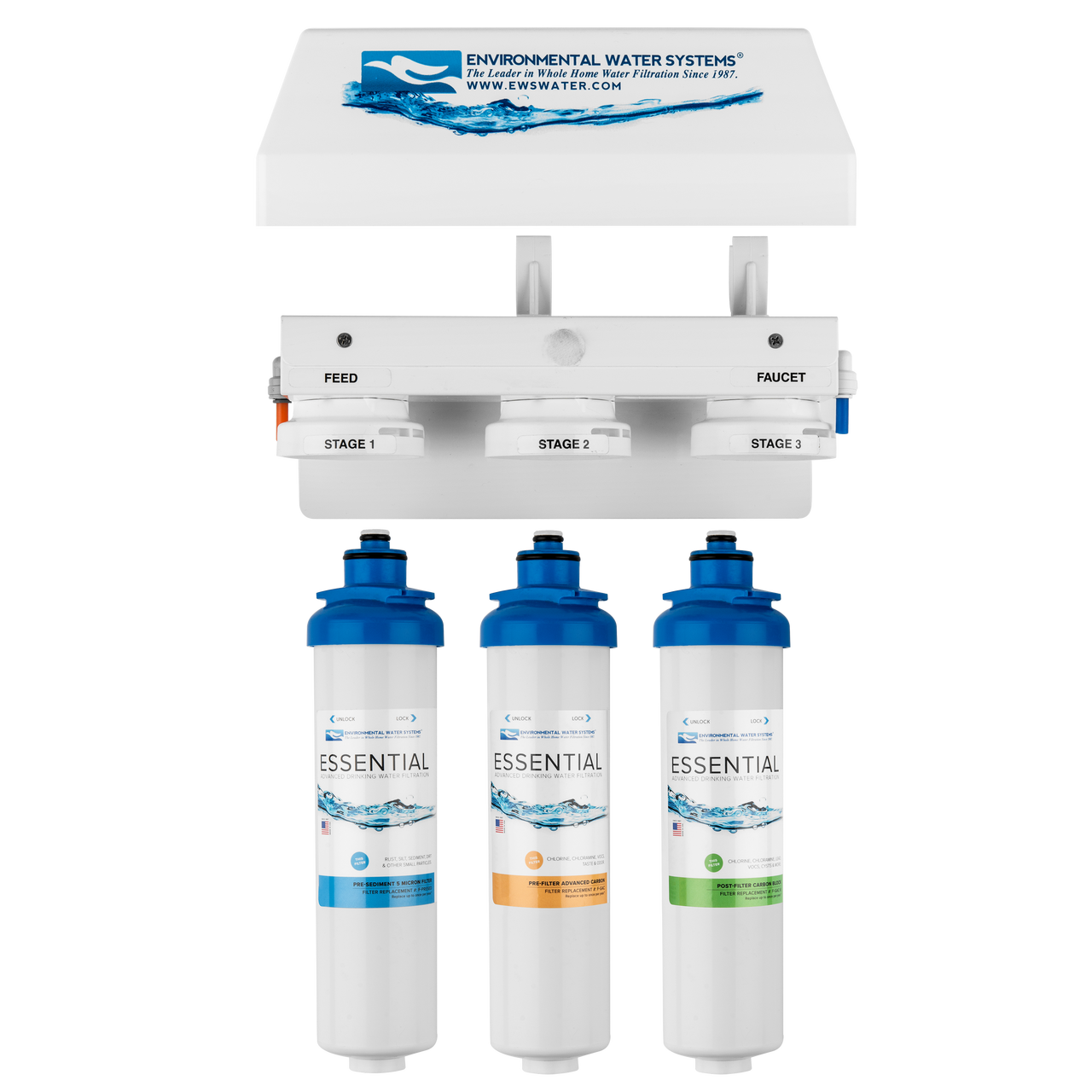 ESSENTIAL Drinking Water System (Model #: DWS)- Exploded View