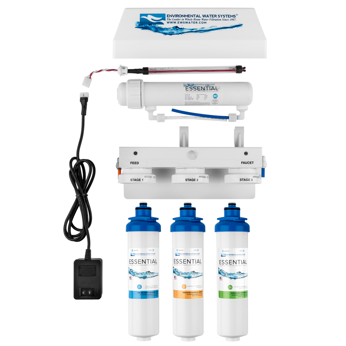 ESSENTIAL Drinking Water System with Ultraviolet Protection (Model ...