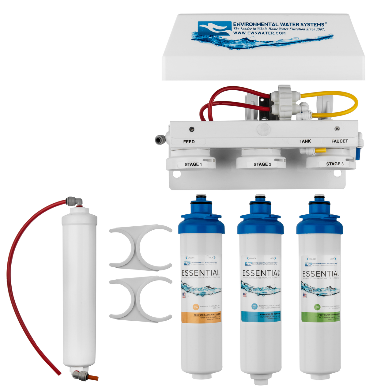 ESSENTIAL RO Four-Stage Reverse Osmosis System (Model #: RO4)