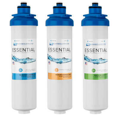 Complete Filter Set for ESSENTIAL Drinking Water System (Filter Set #: F.SET DWS)