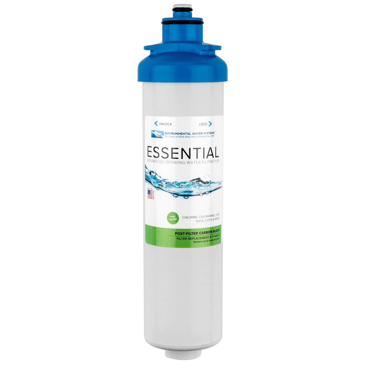 Essential Ras Filter Filter Replacement for ESSENTIAL Single Stage Filter (Filter #: F.SET ...