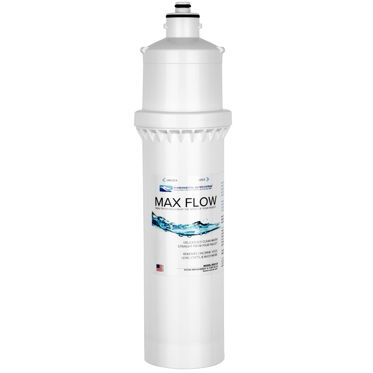 Essential Ras Filter Filter Replacement for ESSENTIAL Max Flow (Filter #: F.SET SS-2.5 ...