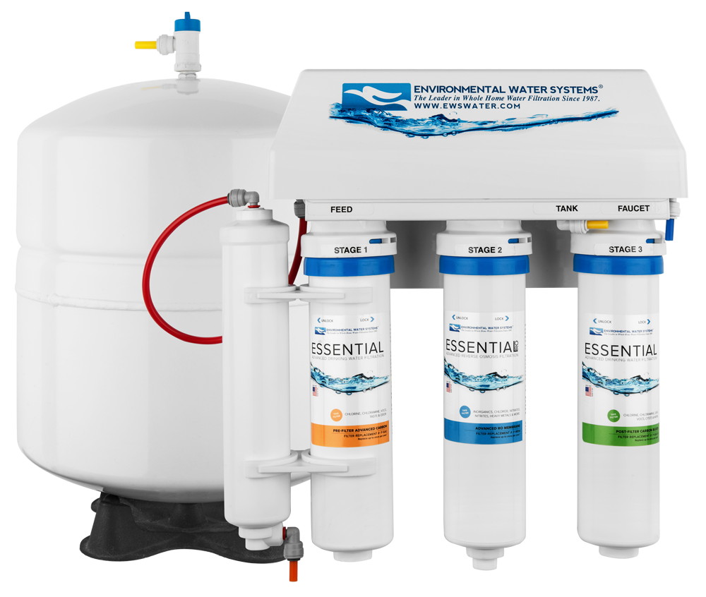 ESSENTIAL RO Four-Stage Reverse Osmosis System (Model #: RO4)