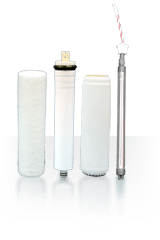 Filter Replacement Set: Three-Stage Reverse Osmosis System with UV 4-Pin (RU300C18 w/ UV4-Pin)
