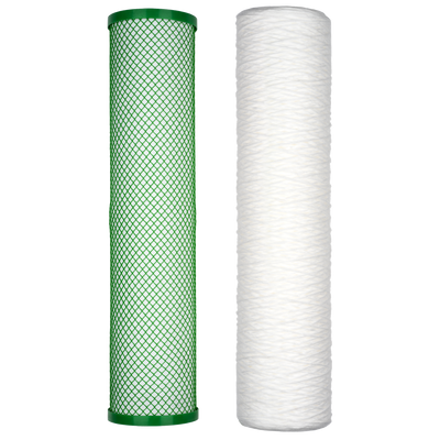 Filter Replacement Set: Two-Stage Whole Home Cartridge Unit