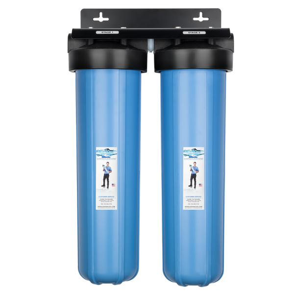 Whole Home Two Stage Cartridge Filtration Unit – Water on the Web